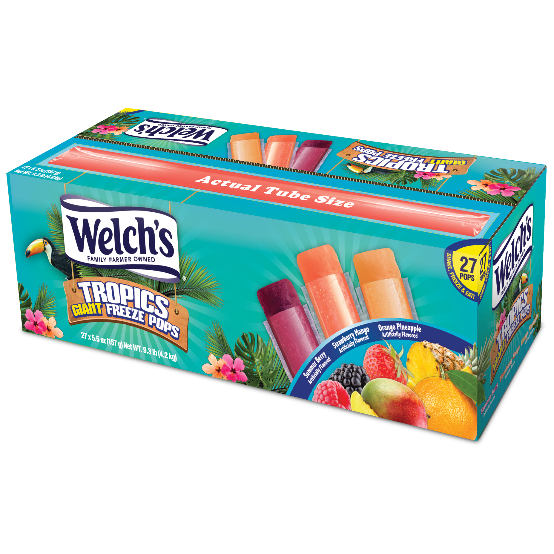 Welch's Tropics Freeze Pops